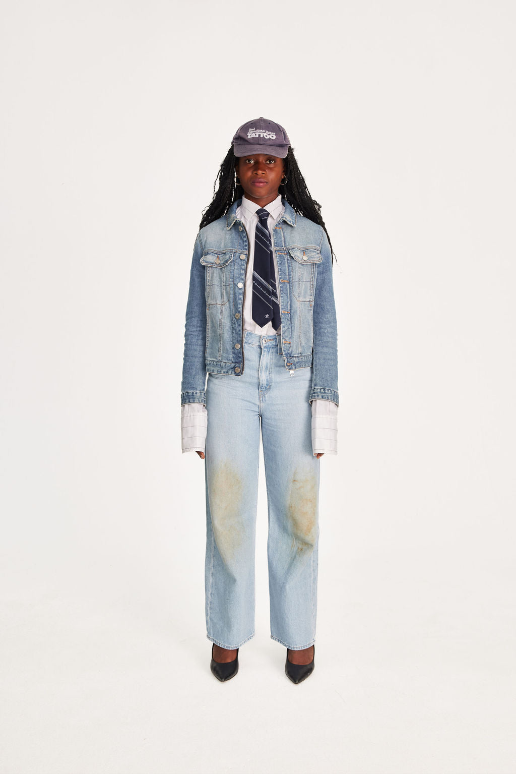 Levi’s Pressing iron stained denim pants