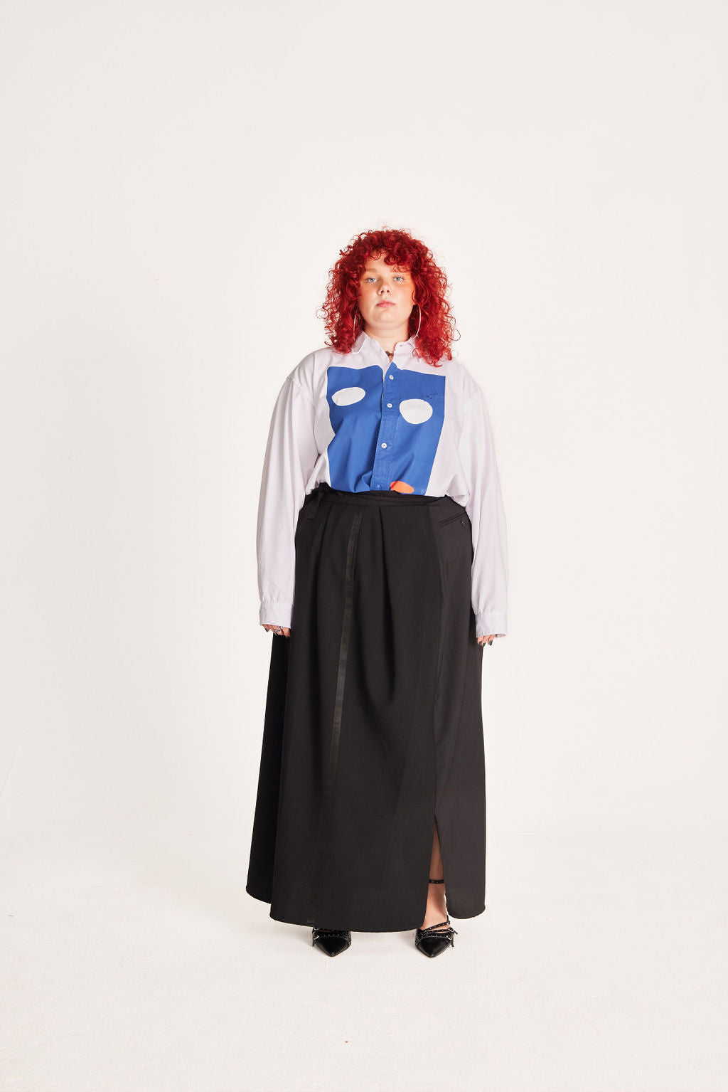 Unisex Samurai wrapper skirt