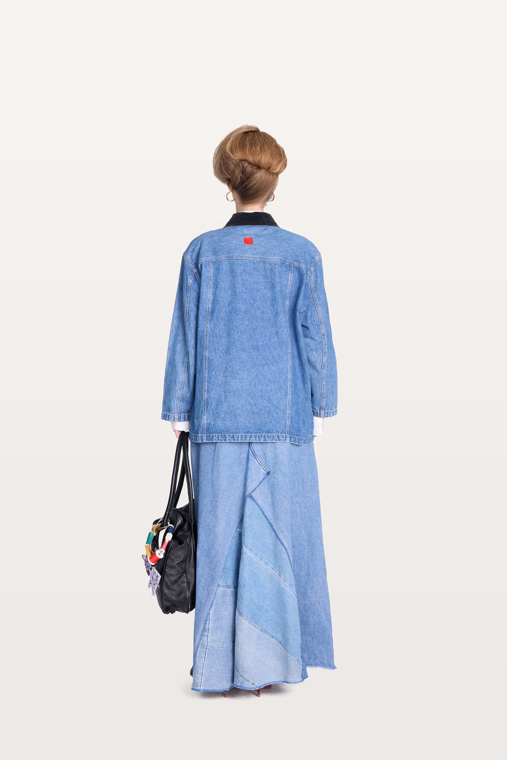 signature denim skirt