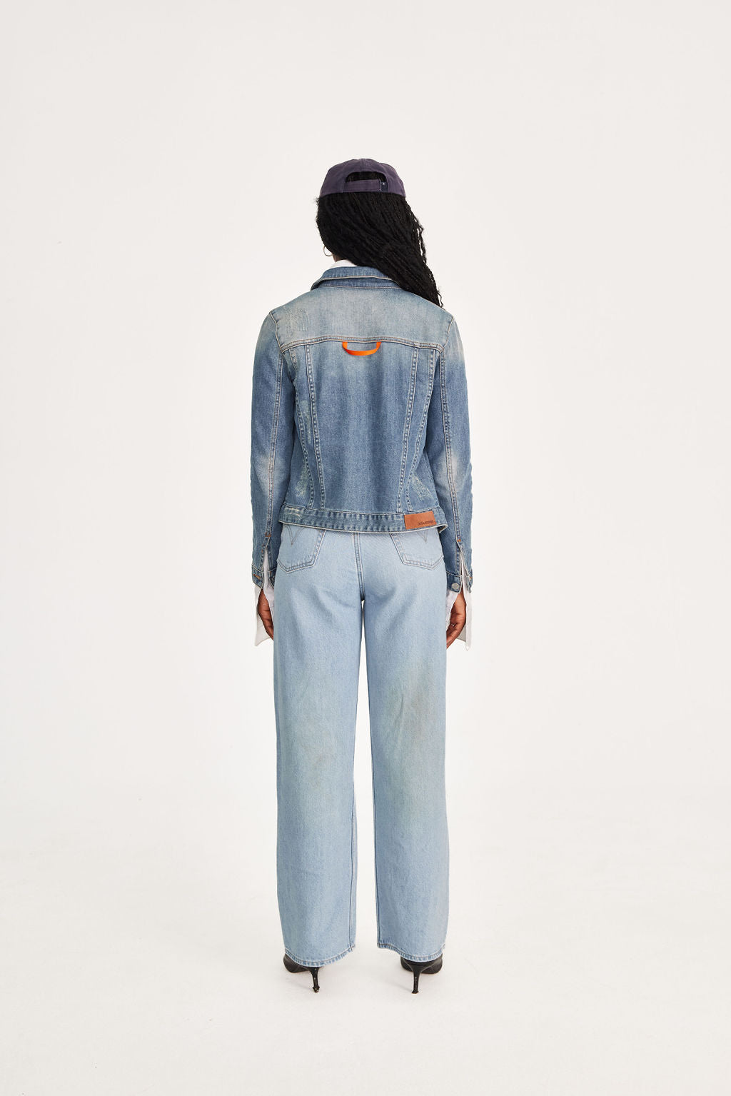 Levi’s Pressing iron stained denim pants
