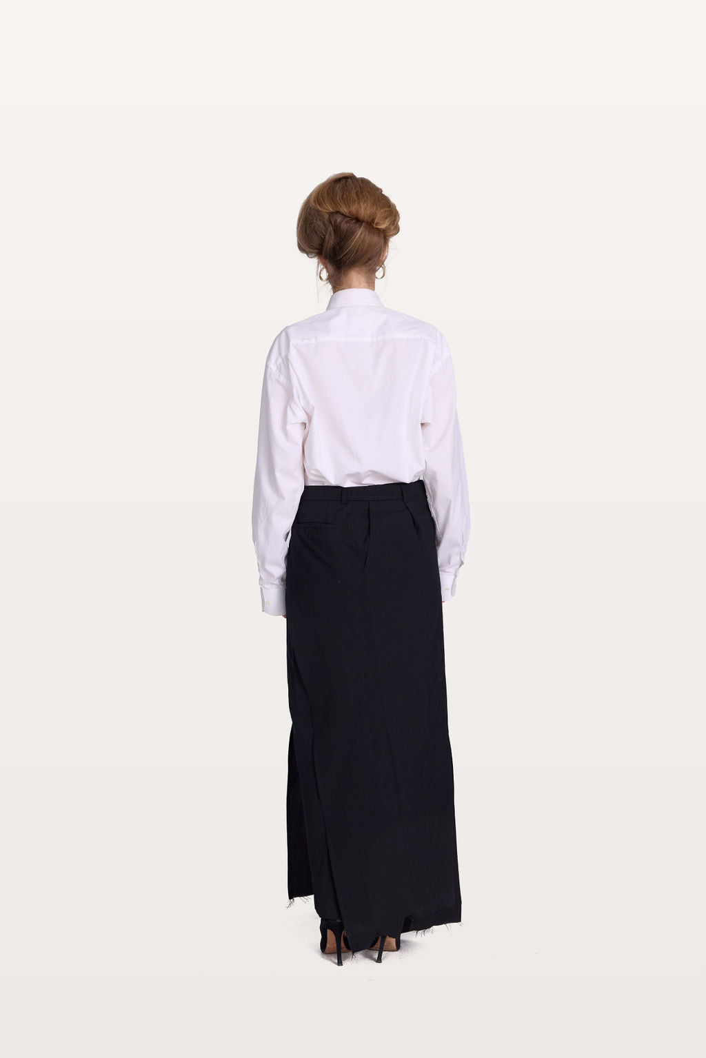 Unisex samurai wrapper skirt