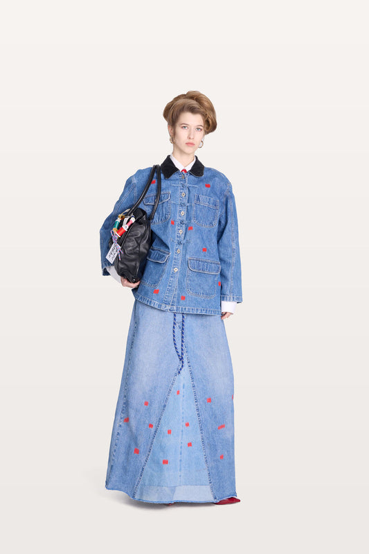 Unisex signature denim jacket