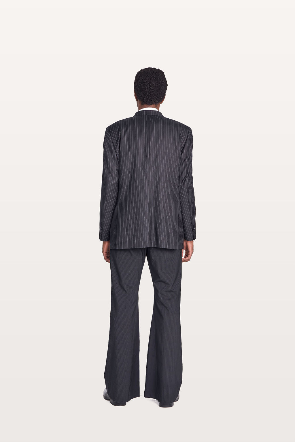 Flared suit pants